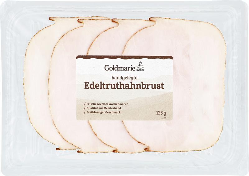 Goldmarie handgelegte Edeltruthahnbrust gegrillt von Goldmarie