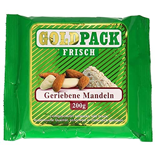 Goldpack Frisch geriebene Mandeln, 200 g Goldpack Frisch geriebene Mandeln, 200 g von Goldpack