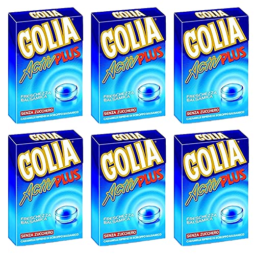 6x Perfetti Golia Activ Plus Süßigkeiten frisch Geschmack Bonbon Lollies 46g 6x Perfetti Golia Activ Plus Süßigkeiten frisch Geschmack Bonbon Lollies 46g von GOLIA