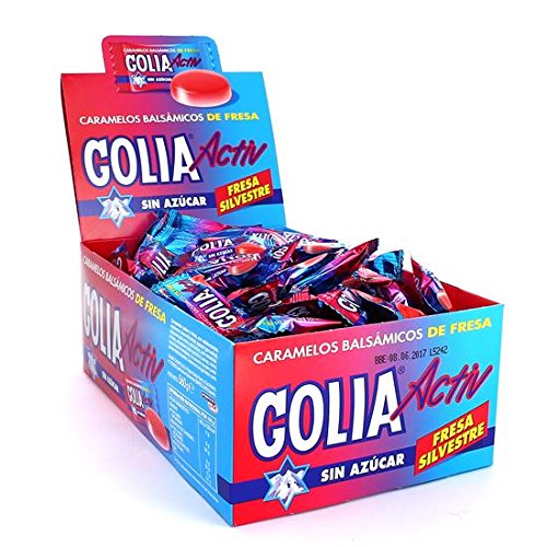 Golia Activ - Erdbeer Balsamico Karamellbonbons zuckerfrei, 200 Einheiten Golia Activ - Erdbeer Balsamico Karamellbonbons zuckerfrei, 200 Einheiten von GOLIA