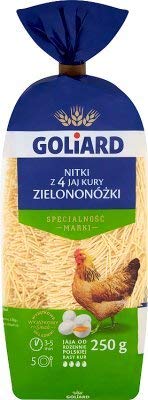 Goliard Suppennudeln ''Kur Zielononozki'' 250g Goliard Suppennudeln ''Kur Zielononozki'' 250g von Sattie