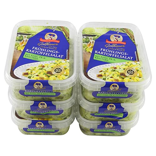 Frühlingskartoffelsalat mit Essig und Öl 6er Set (6 Packungen à 200 g) von Golßener