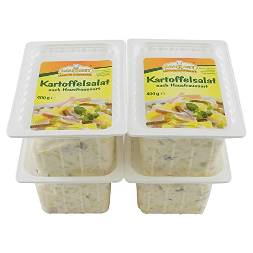 Gourmet's Kartoffelsalat 4er Set (4 Packungen à 400 g) von Golßener