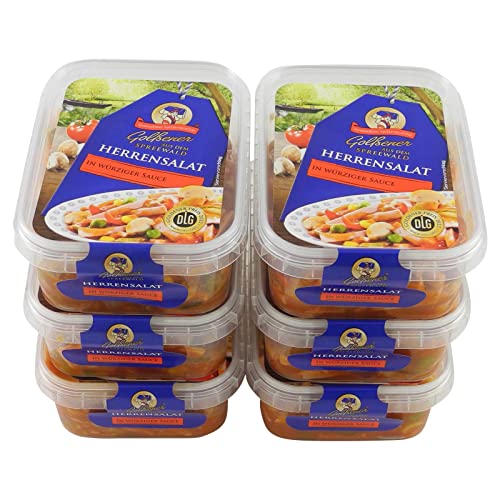 Spreewälder Herrensalat 6er Set (6 Packungen à 200 g) von Golßener