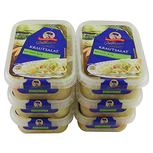 Spreewälder Krautsalat 6er Set (6 Packungen à 200 g) von Golßener