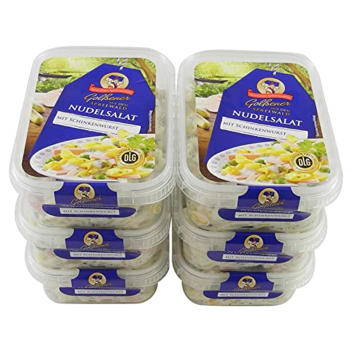 Spreewälder Nudelsalat 6er Set (6 Packungen à 200 g) von Golßener