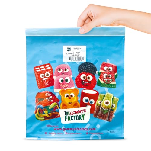 Gommy's Factory Assortment Packung mit 20 Tüten Gummibärchen/Süßigkeiten (insgesamt 3500 g) von Gommy´s Factory