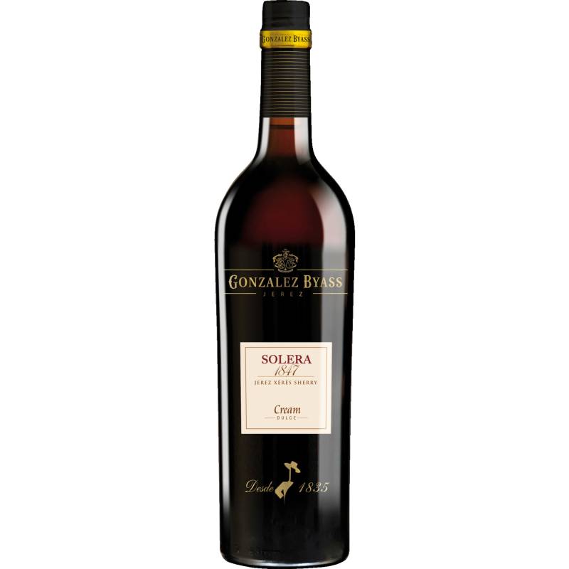 Solera 1847 Cream Sherry, Jerez/Xerez/Sherry DO, 18% Vol., Sherry/Jerez, Spirituosen von Gonzalez Byass S.A., Calle de Manuel Maria González 12, 11403 Jerez de la Frontera, Spanien