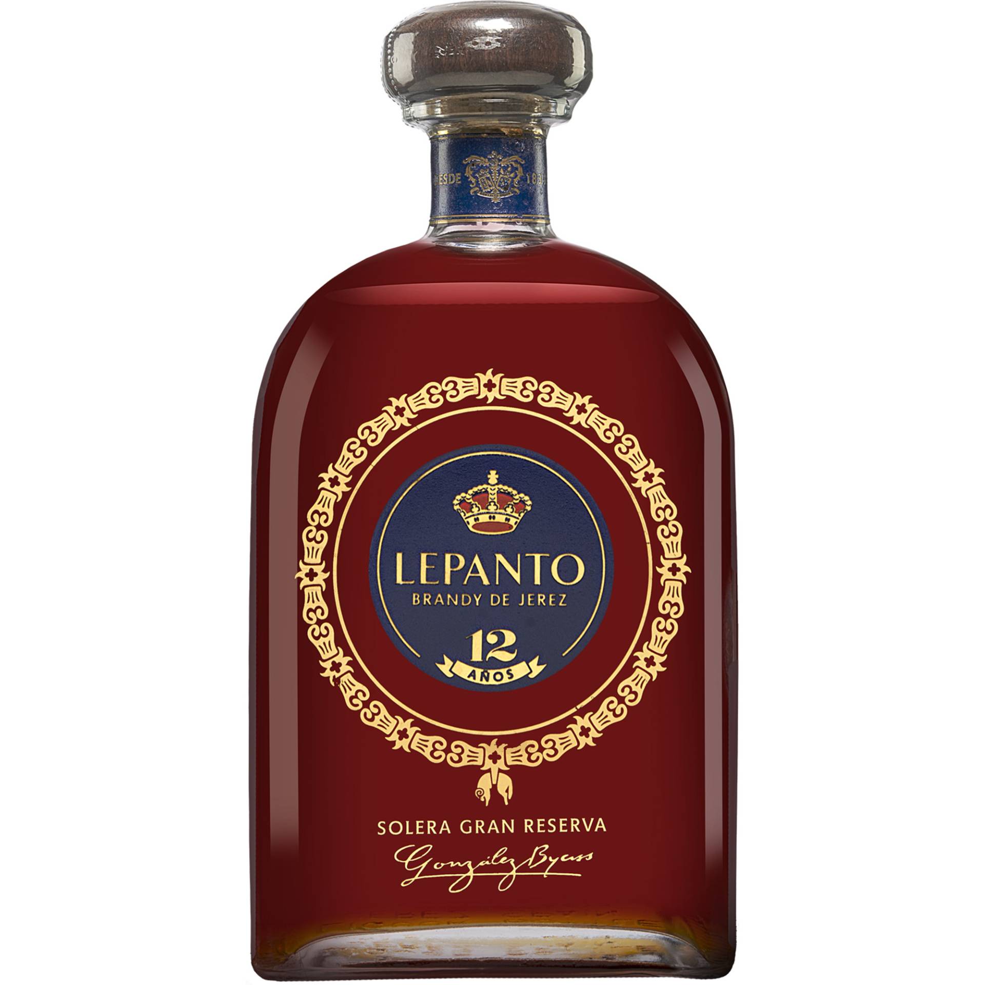 Brandy González Byass »Lepanto« Solera Gran Reserva - 0,7 L.  0.7L 36% Vol. Brandy aus Spanien von González Byass