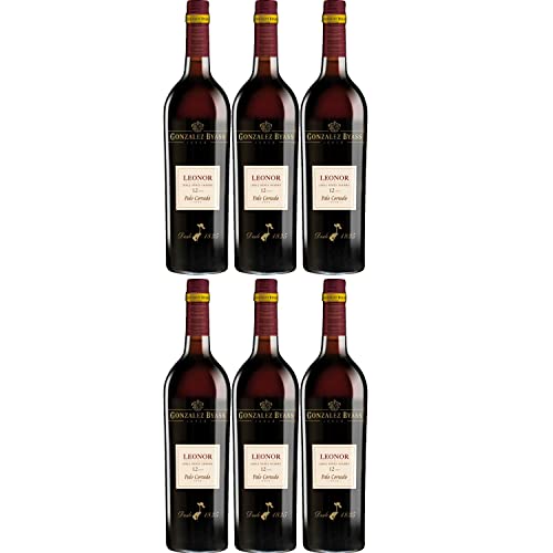 González Byass Leonor Palo Cortado Sherry weiß secco trocken Jerez Spanien Inkl. FeinWert E-Book (6 x 0,375l) von Gonzalez Byass