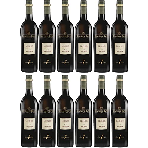 González Byass Leonor Palo Cortado Sherry weiß trocken seco Jerez Spanien I Visando Paket (12 Flaschen) von González Byass