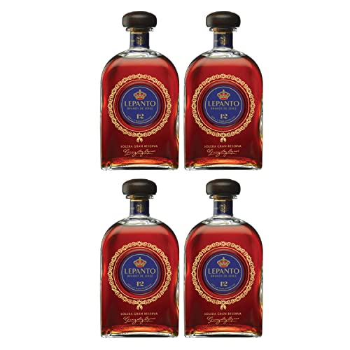 González Byass Lepanto Solera Gran Reserva Brandy Jerez Spanien I Visando Paket (4 Flaschen) von González Byass