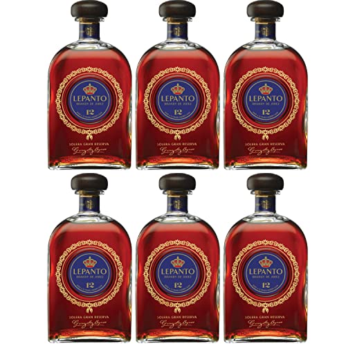 González Byass Lepanto Solera Gran Reserva Brandy Jerez Spanien I Visando Paket (6 Flaschen) von González Byass