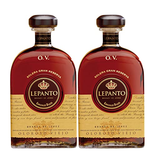 González Byass Lepanto Solera Gran Reserva O.V. Brandy Jerez Spanien I Visando Paket (2 Flaschen) von Gonzalez Byass