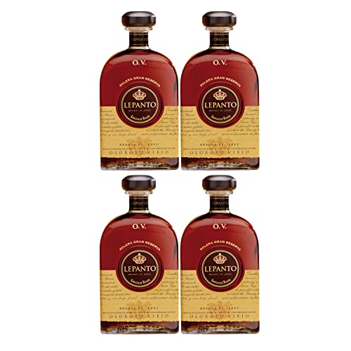 González Byass Lepanto Solera Gran Reserva O.V. Brandy Jerez Spanien I Visando Paket (4 Flaschen) von González Byass