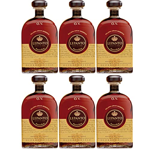 González Byass Lepanto Solera Gran Reserva O.V. Brandy Jerez Spanien I Visando Paket (6 Flaschen) von González Byass