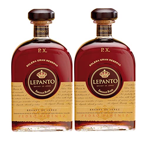 González Byass Lepanto Solera Gran Reserva P.X. Brandy Jerez Spanien I Visando Paket (2 Flaschen) von González Byass
