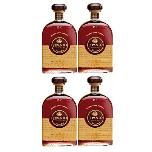 González Byass Lepanto Solera Gran Reserva P.X. Brandy Jerez Spanien I Visando Paket (4 Flaschen) von González Byass