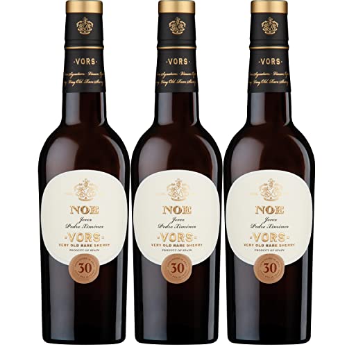 González Byass Noé Pedro Ximénez VORS halbe Flasche Sherry weiß dulce süß vegan Jerez Spanien I Visando Paket (3 Flaschen) von González Byass