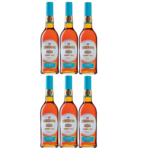 González Byass Soberano Solera Brandy süß Jerez Spanien I Visando Paket (6 Flaschen) von Gonzalez Byass