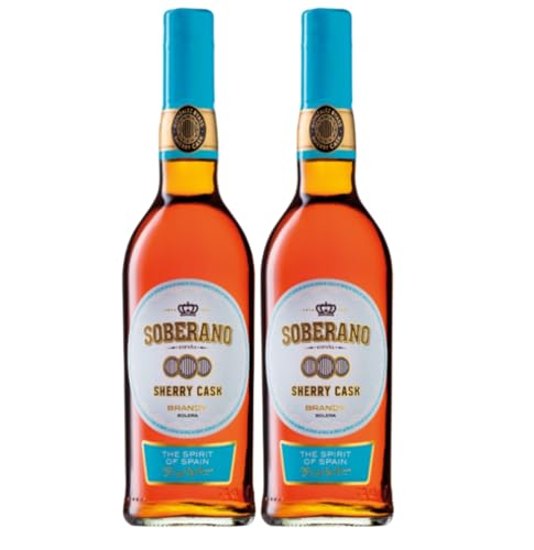 González Byass Soberano Solera Brandy süß Jerez Spanien I Visando Paket (2 Flaschen) von González Byass