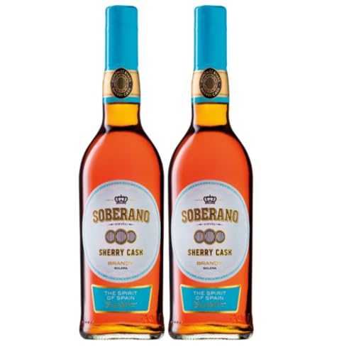 González Byass Soberano Solera Brandy süß Jerez Spanien I Visando Paket (2 Flaschen) von Gonzalez Byass