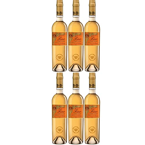 González Byass Tío Pepe Tres Palmas Fino Sherry weiß trocken seco Jerez Spanien I Visando Paket (6 Flaschen) von González Byass