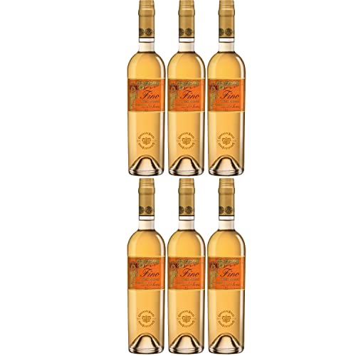 González Byass Tío Pepe Tres Palmas Fino Sherry weiß trocken seco Jerez Spanien I Visando Paket (6 Flaschen) von Gonzalez Byass