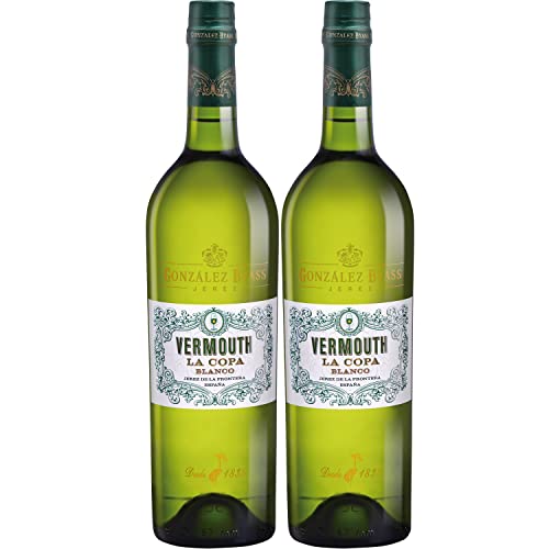 González Byass Vermouth La Copa Blanco trocken Wermut weiß Spanien I Visando Paket (2 Flaschen) von González Byass