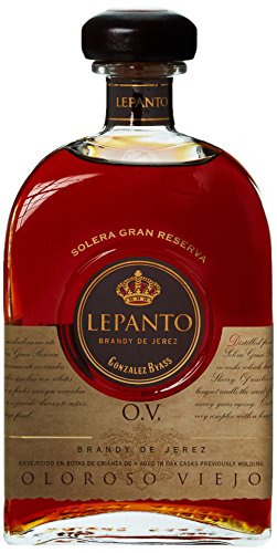 Lepanto, Solera Gran Reserva Brandy de Jerez, Oloroso Viejo, Bodega González Byass, in Geschenkverpackung (1 x 0.7 l) von Lepanto