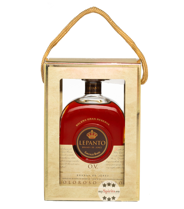 Lepanto OV Oloroso Viejo Brandy (36 % Vol., 0,7 Liter) von González Byass