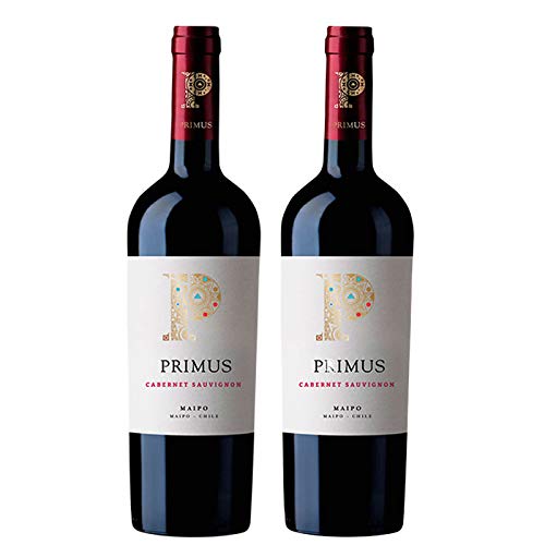 Rotwein Cabernet Sauvignon Primus 75 cl - D.O. Maipo Valley - Bodegas Gonzalez Byass (2 Flaschen) von Gonzalez Byass