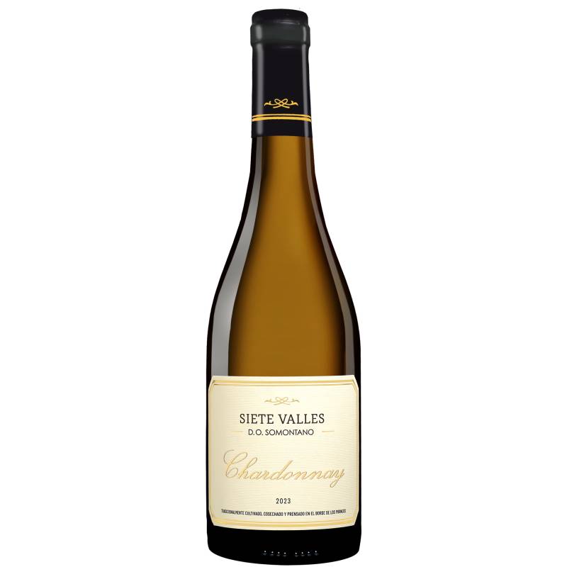 Siete Valles Chardonnay 2023  0.75L 13% Vol. Weißwein Trocken aus Spanien von González Byass