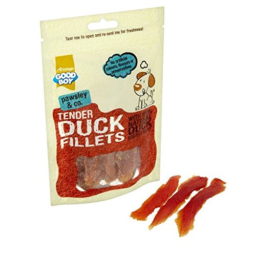 Guter Junge Zarte Entenfilets 80G (Packung mit 6) von Good Boy