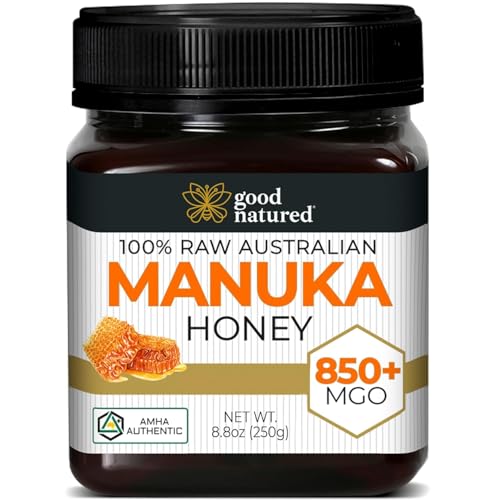 Manuka-Honig MGO 850+ - Zertifizierter Manuka Honig für Wohlbefinden - Premium Qualität Honig Manuka - Laborgeprüft - Natürlicher Manuka Honig 250g - Good Natured Manuka-Honig MGO 850+ - Zertifizierter Manuka Honig für Wohlbefinden - Premium Qualität Honig Manuka - Laborgeprüft - Natürlicher Manuka Honig 250g - Good Natured von Good Natured