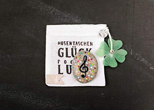 Hosentaschen Glück "Notenschlüssel" Hosentaschen Glück "Notenschlüssel" von Good old Friends
