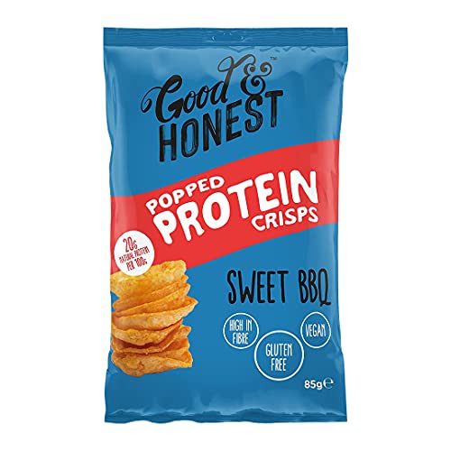 Good & Honest Chips Protein Sweet BBQ 8 x 85g von Good & Honest