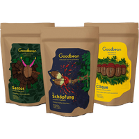 Goodbean Filterkaffee Mix Probierset Filter online kaufen | 60beans.com 3 x 250g / French Press | Karlsbader Kanne | Cold Brew von Goodbean Coffee