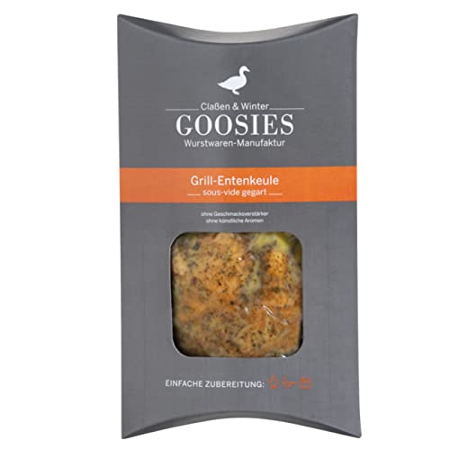 Goosies | sous-vide gegarte Grill-Entenkeule | 190g von Goosies