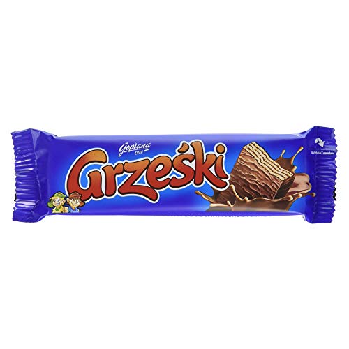 Goplana Grzeski Schokoladenbeschichtete Waffelriegel mit Kakao-Creme, 36 g von Goplana