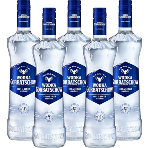 5x Wodka Gorbatschow 37,5% vol 0,7 l von Gorbatschow