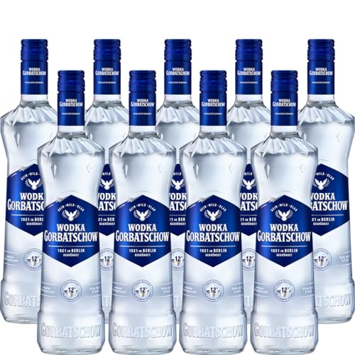9x Wodka Gorbatschow 37,5% vol 0,7 l von Gorbatschow