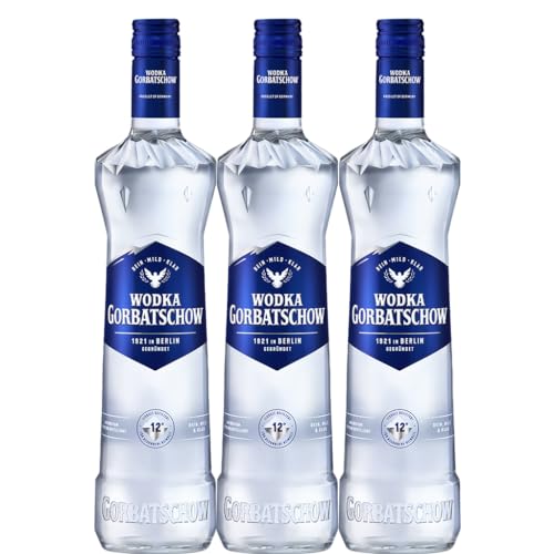 Wodka Gorbatschow 37,5% vol (3 x 1 l) von Gorbatschow