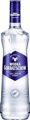Gorbatschow Wodka (1 x 0,7 l) 37,5 Prozent vol. - Premium Vodka - Eiskalt, glasklar und absolut rein, milder Geschmack, als Cocktail, Longdrink oder Shot genießen | 700 ml (1er Pack) von Gorbatschow