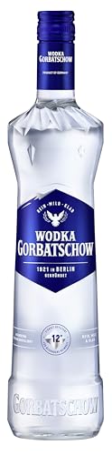 Gorbatschow Wodka 37,5 Prozent vol. (1 x 1 l) Premium Vodka - absolute Reinheit und Klarheit, milder Geschmack, ideal als Longdrink, im Cocktail oder als Shot von Gorbatschow