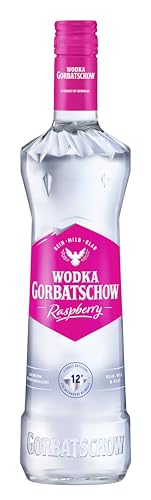 Gorbatschow Wodka Raspberry Special Edition 37,5 Prozent vol. (1 x 0,7l) - Premium Wodka mit Himbeergeschmack - Limited Edition Raspberry Flavored Vodka von Gorbatschow