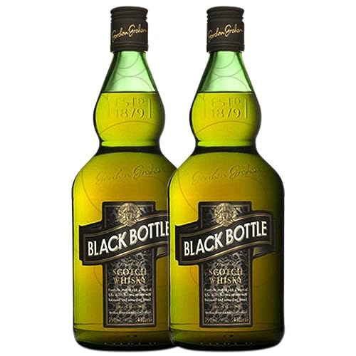Whiskey Blended Gordon Grahams Black Bottle Reserve 70 cl (Schachtel mit 2 Flaschen von 70 cl) von Gordon Grahams