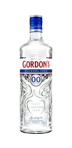 Gordon's 0,0% Alkoholfrei | Erfrischende, nichtalkoholische Gin-Alternative | Mixempfehlung mit Tonic Water | kalorienfrei & zuckerfrei | für gemeinsame Sommerabende | 0,0% Vol | 700ml Einzelflasche | von Gordon's
