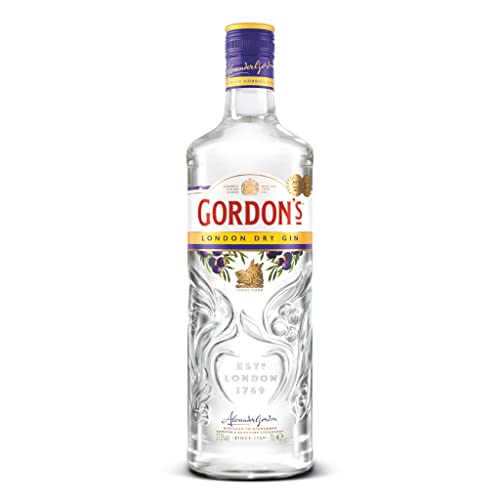 Gordon's London Dry Gin | mit Zitrusfrische | Ausgezeichnet & aromatisiert | handgefertigt auf englischem Boden | 37,5% vol | 700 ml Einzelflasche | von Gordon's