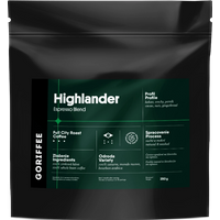 Goriffee Highlander Blend Espresso online kaufen | 60beans.com Full City Roast / 1000g von Goriffee